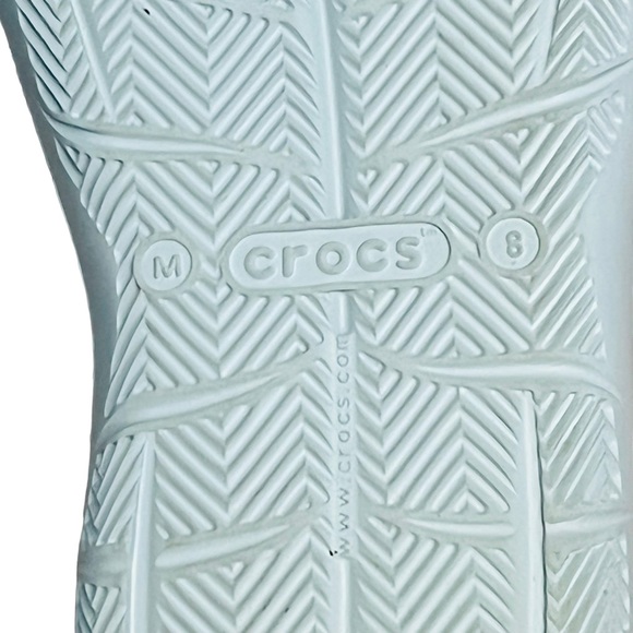 Crocs Swiftwater Wave Clogs Shoes Men's 8 Black - Picture 7 of 8